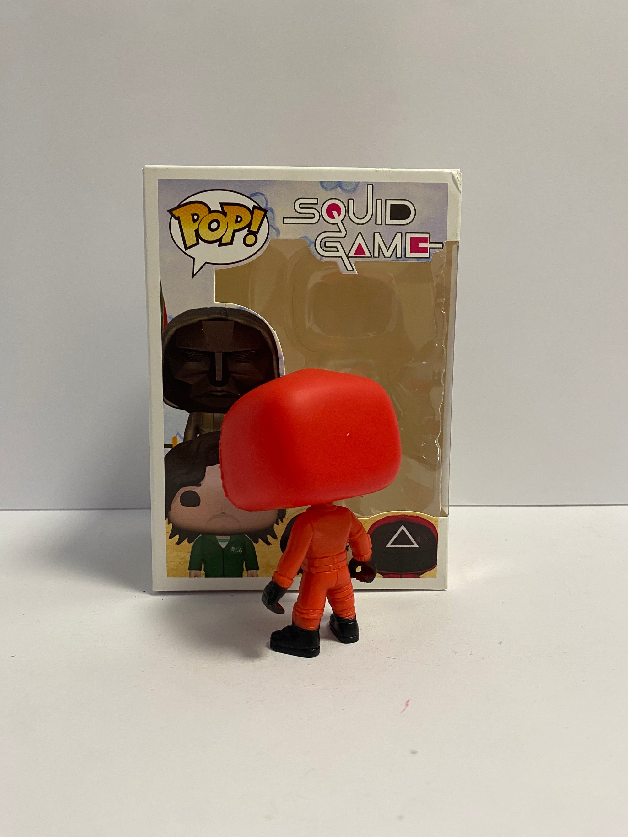 Figura Estilo POP Squid Game - Soldado Triângulo
