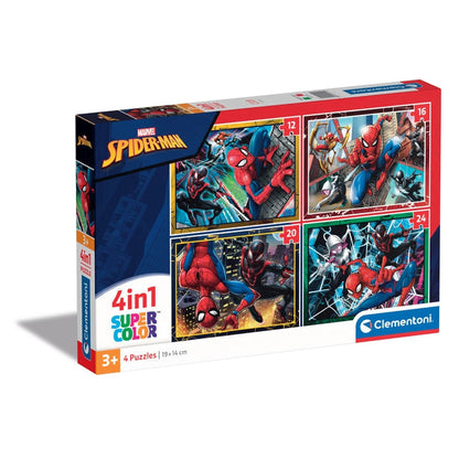 Puzzle Clementoni Spider-Man 12-16-20-24 pçs