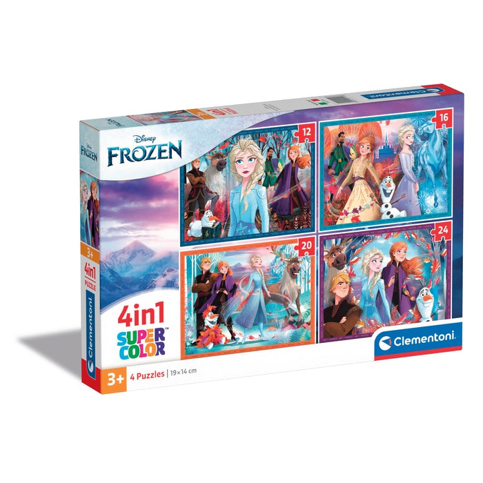 Puzzle Clementoni Frozen 4 em 1