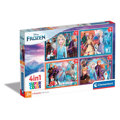 Puzzle Clementoni Frozen 4 em 1