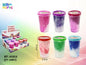 Slime Bicolor em Copo 9 Cm