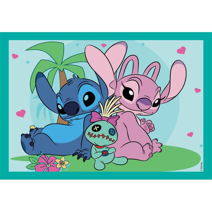 Puzzle Clementoni Stitch 4 em 1