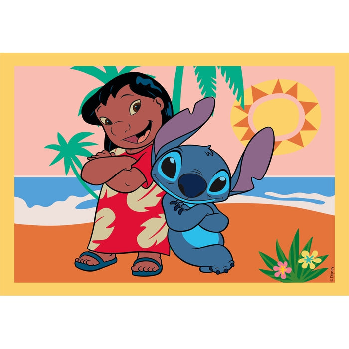 Puzzle Clementoni Stitch 4 em 1