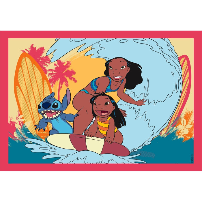 Puzzle Clementoni Stitch 4 em 1