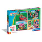 Puzzle Clementoni A Casa do Mickey 4 em 1
