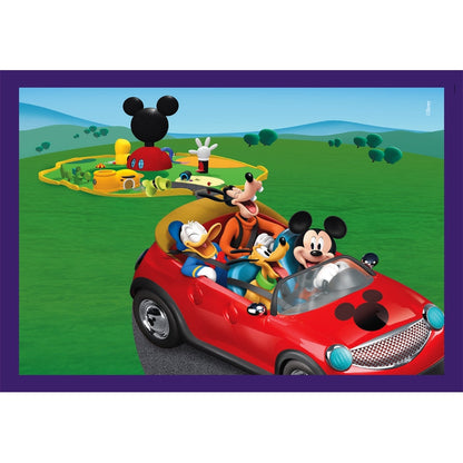 Puzzle Clementoni A Casa do Mickey 4 em 1