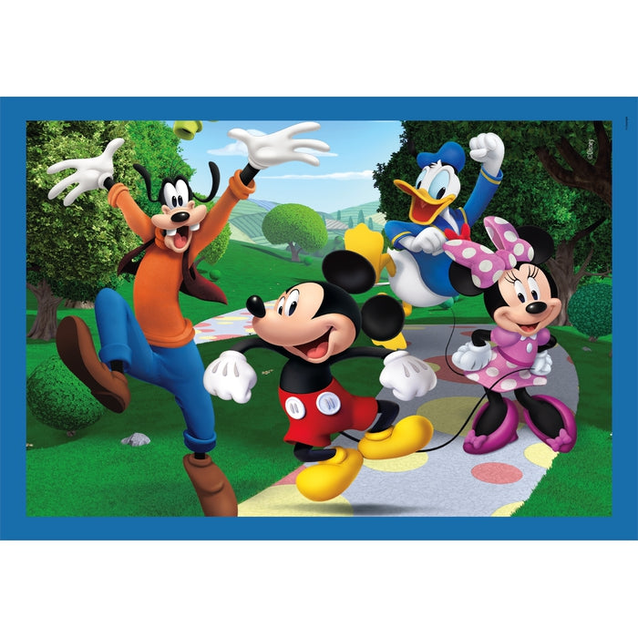 Puzzle Clementoni A Casa do Mickey 4 em 1