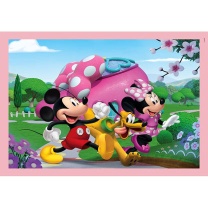 Puzzle Clementoni A Casa do Mickey 4 em 1
