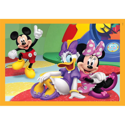 Puzzle Clementoni A Casa do Mickey 4 em 1