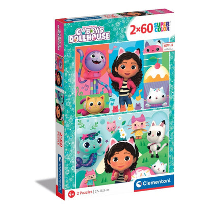 Puzzle Clementoni Gabby's Dollhouse 2x60 pçs