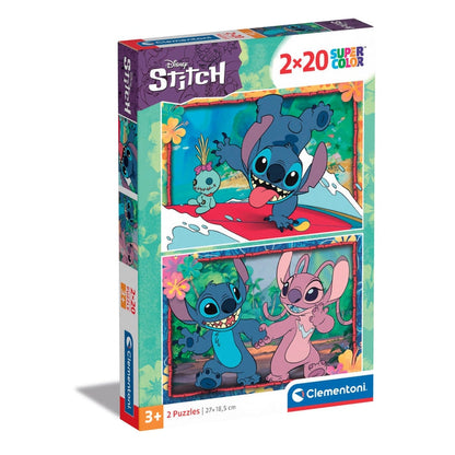 Puzzle Clementoni Stitch 2x20 pçs