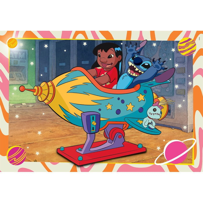 Puzzle Clementoni Stitch 2x60 pçs