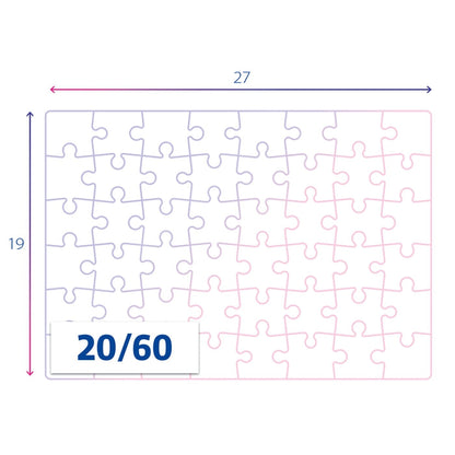 Puzzle Clementoni Stitch 2x60 pçs