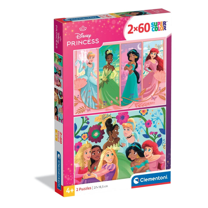 Puzzle Clementoni Princesas Disney 2x60 pçs