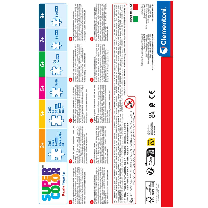 Puzzle Clementoni Princesas Disney 2x60 pçs