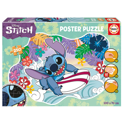 Puzzle Educa Poster Stitch 250 pçs