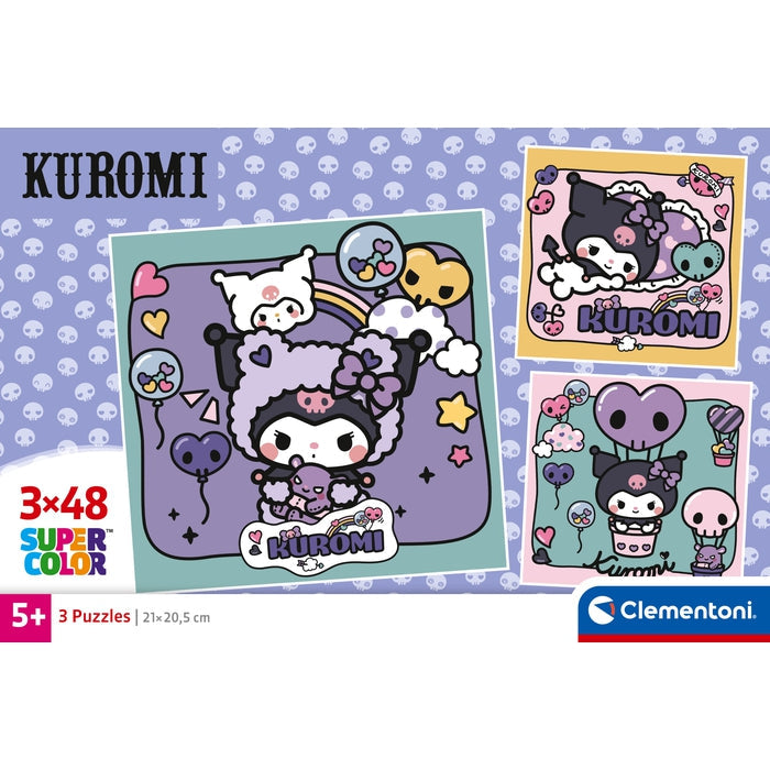 Puzzle Clementoni Kuromi 3x48 pçs
