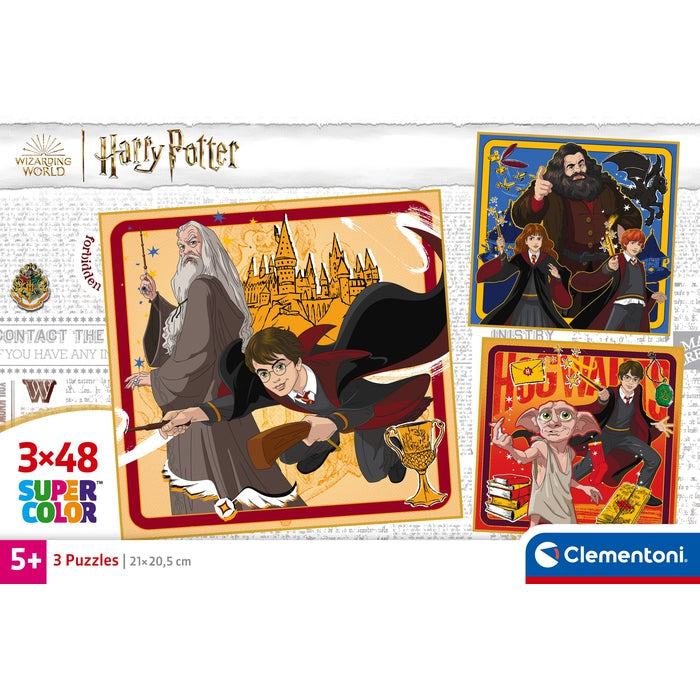 Puzzle Clementoni Harry Potter 3x48 pçs