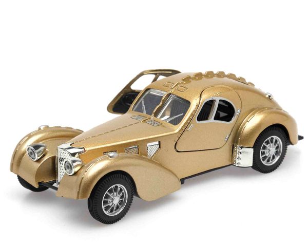 Carro de Metal com Som e Luz 21 x 9CM