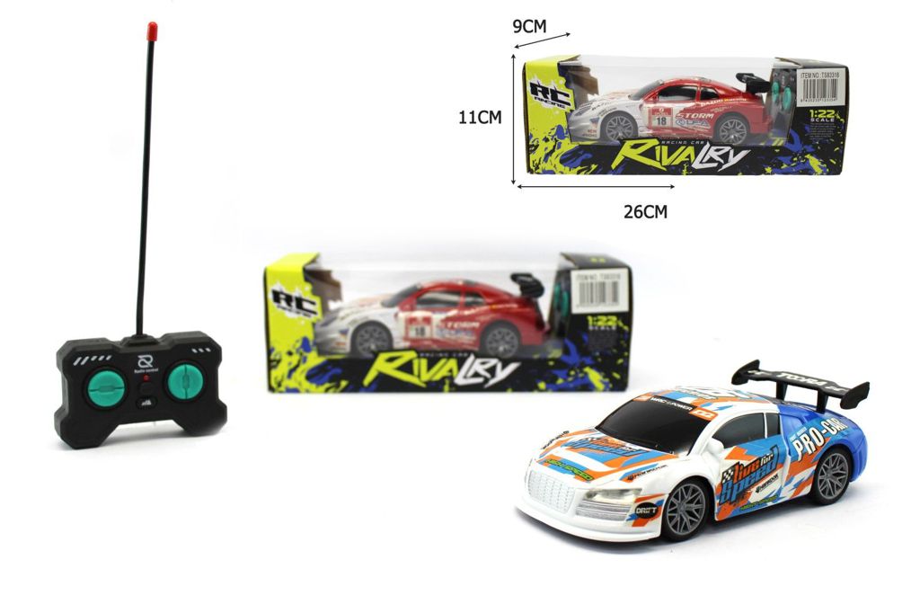 Carro Telecomandado 4 Canais 26x11x9 CM (Modelo 1)
