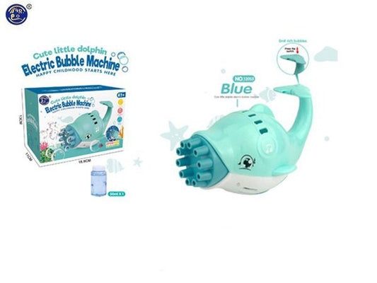 Pistola Automática de Bolhas de Sabão Golfinho