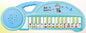 Piano Infantil com Animais 34,5 x 13 Cm - Azul
