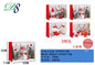 Pack 12 Sacos de Presente de Natal Boneco de Neve e Pinheiros 32 x 25 x 11 Cm