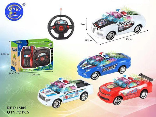 Carro Desportivo Telecomandado Polícia