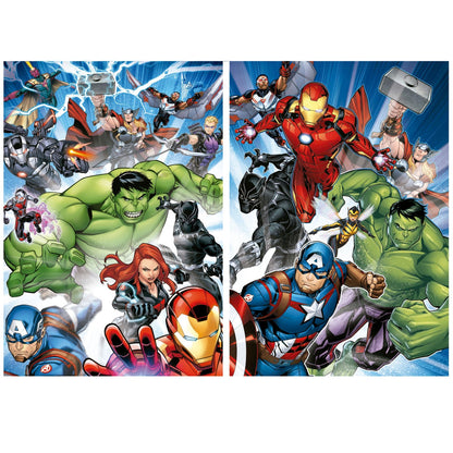 Puzzle Educa Avengers 2x100 pçs