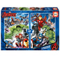 Puzzle Educa Avengers 2x100 pçs