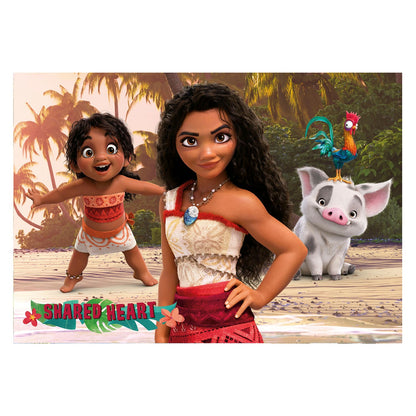 Puzzle Educa Vaiana 2 2x100 pçs