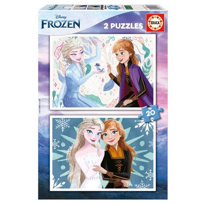 Puzzle Educa Frozen 2x20 pçs