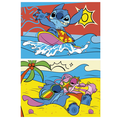 Puzzle Educa Stitch 2x48 pçs