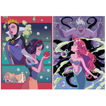 Puzzle Educa Vilões e Princesas Disney 2x500 pçs