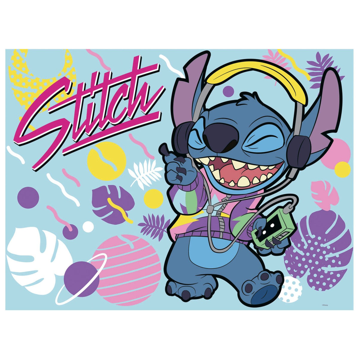 Puzzle Educa Stitch 3D Lenticular 300 pçs