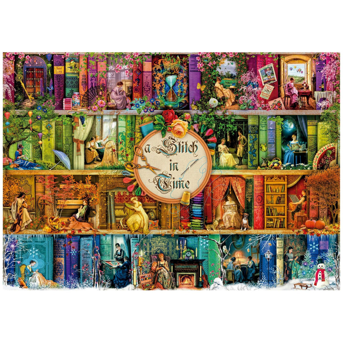 Puzzle Educa A Stitch in Time 3000 pçs