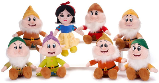 Peluche Branca de Neve e os Sete Anões 25 cm
