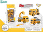 Camiões de Fricção Desmontáveis DIY 3 Peças Construção