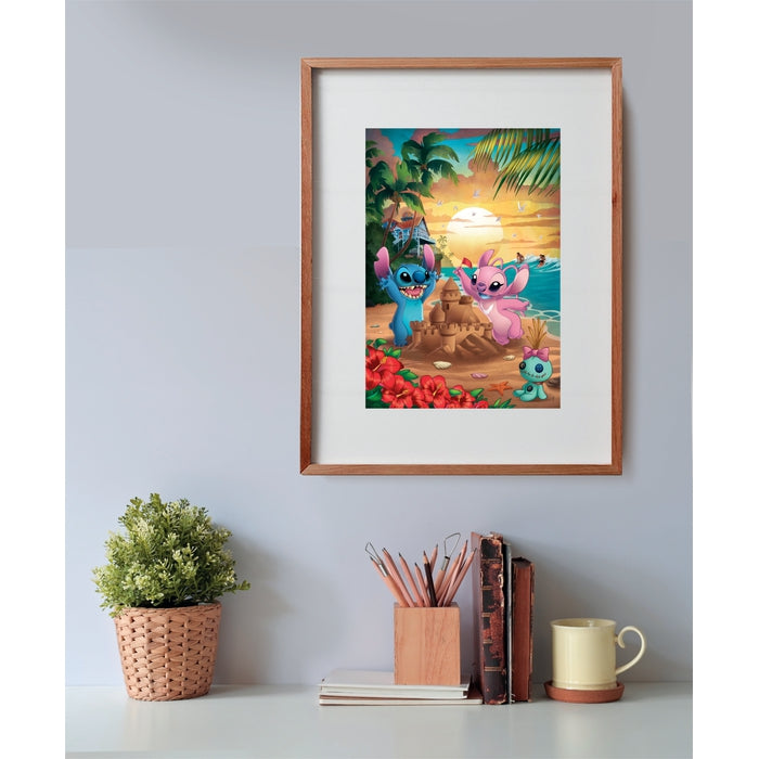 Puzzle Clementoni Stitch e Angel 500 pçs