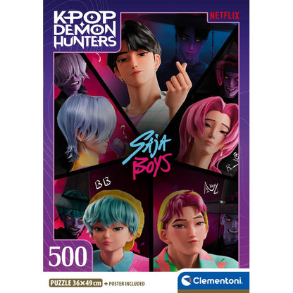 Puzzle Clementoni KPop Demon Hunters 500 pçs