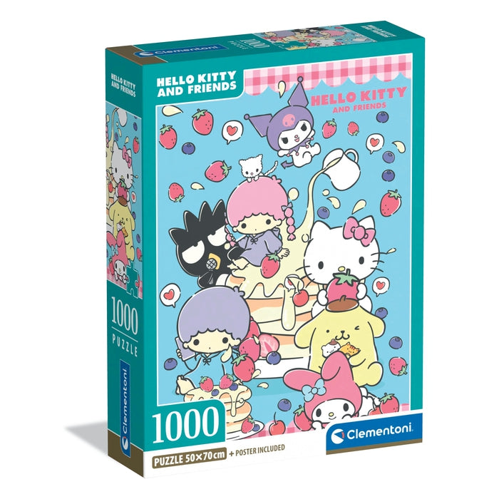 Puzzle Clementoni Hello Kitty 1000 pçs