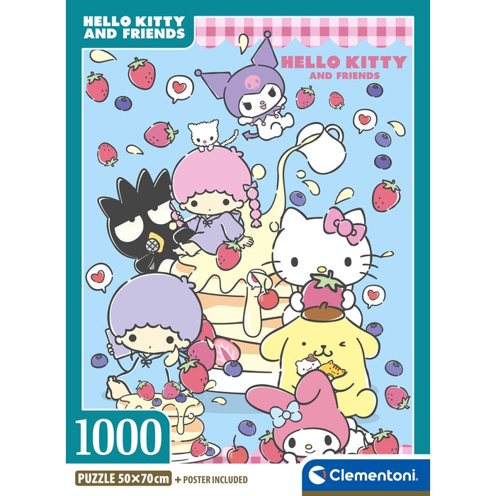 Puzzle Clementoni Hello Kitty 1000 pçs