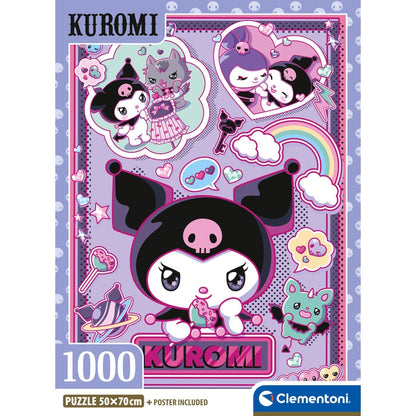 Puzzle Clementoni Kuromi 1000 pçs
