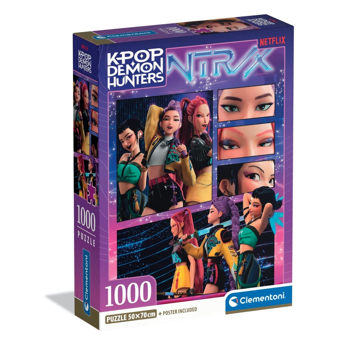 Puzzle Clementoni KPop Demon Hunters 2 1000 pçs