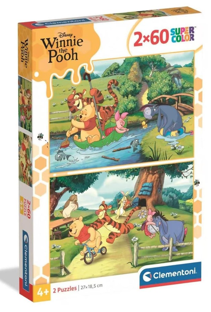 Puzzle Clementoni Winnie the Pooh 100 Anos 2x60 pçs