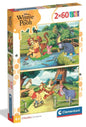 Puzzle Clementoni Winnie the Pooh 100 Anos 2x60 pçs