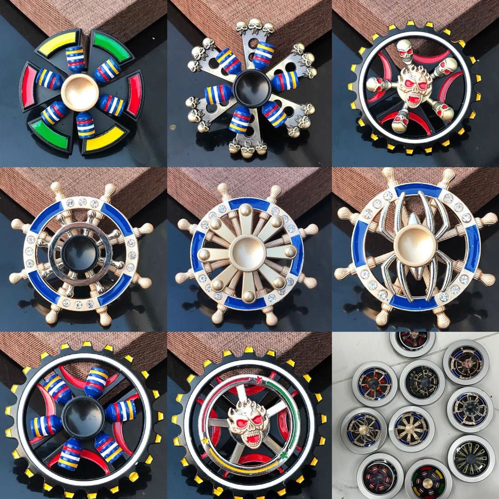 Spinner de Metal Duplo (Modelos Sortidos)