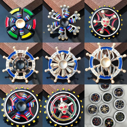 Spinner de Metal Duplo (Modelos Sortidos)