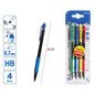 Lapiseira HB 0.7 mm (4 unidades)