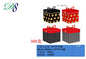 Pack 12 Caixas de Presente Dobráveis Bolinhas e Riscas 10 x 10 x 10 Cm